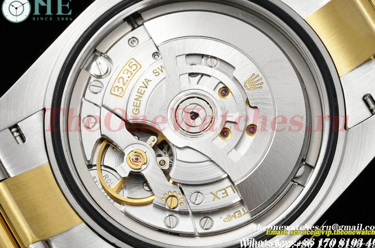 126333 SS Oyster GMF Stk 41MM Datejust 904L Grey YG VR3235 0322